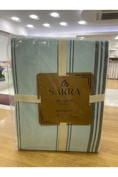 iLGİ Sarra Двоспальний бавовняний комплект постільної білизни, синій