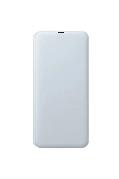 Samsung Husa de protectie Flip Wallet pentru Galaxy A50 Alba