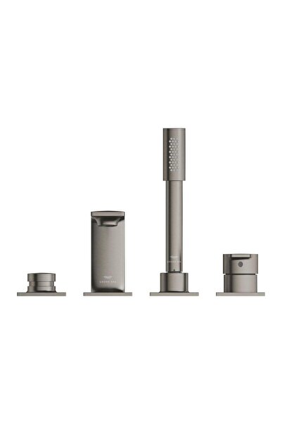 Grohe Allure 4-Hole Concealed Bathtub Faucet, Brushed Hard Graphite - 19316Al1