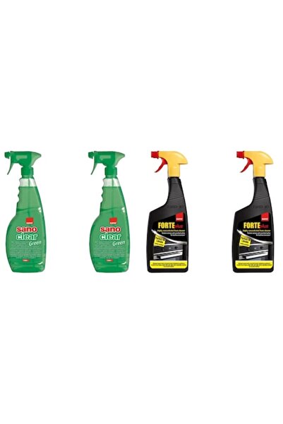Sano Set Variat 4 x Componente, 2 x Soluție de Pahar 1L Verde, 2 x Soluție de...
