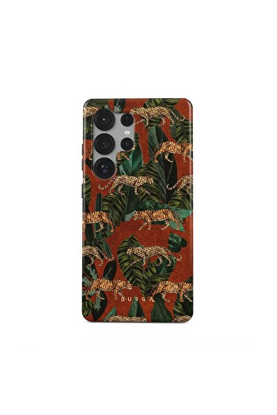 BURGA Phone Case Galaxy S25ultra Hybrid 2 Layer Hard Shell Silicone Protective, Scratch Resistant