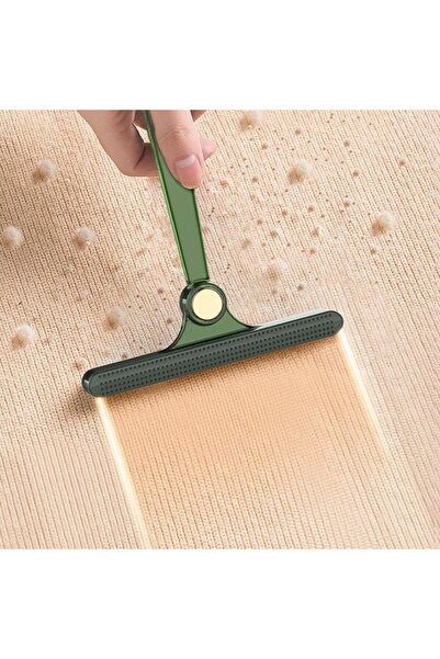 Flippy Lint Remover Brush for Clothes & Pet Hair, Dual-Sided, Manual, 12x14.5 cm, Green