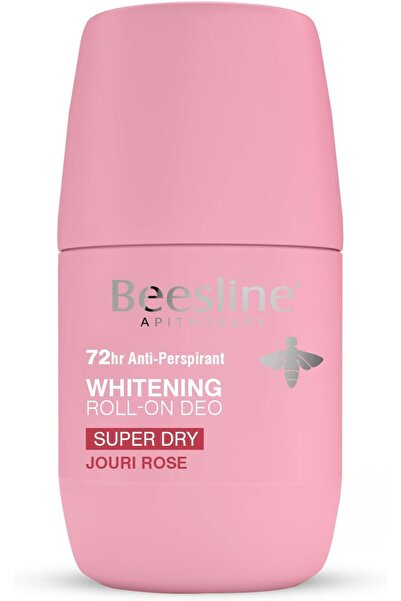 Beesline Super Dry Natural Whitening Roll-On Deodorant Pink 2x50ml (1+1 Free) - Unisex