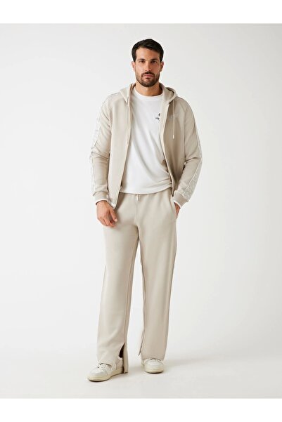 Guess Finlo Erkek Bej Aktif Sweatshirt Z5BQ12KB3P2-G9D0