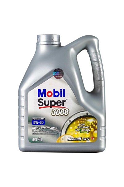 Mobil Ulei de motor sintetic Super 3000 Formula RN 5W30, 4 litri