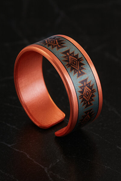 OSMANLI GÜMÜŞ خاتم نحاسي نسائي - خاتم طباعة خاصة طراز لوكس