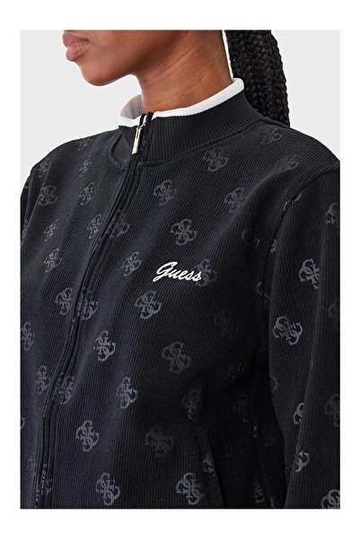 Guess Hanorac negru pentru femei Paulina V5BQ01K1902-JBLK