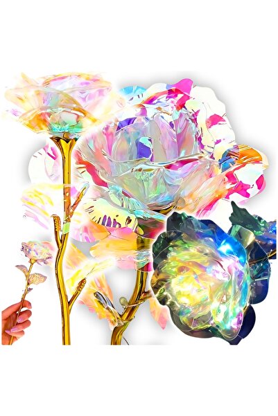 Other Buchet de trandafiri curcubeu etern, cadou pentru femei, cerere în căsă...