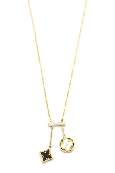 Genel Markalar Vc Yonca Kolye - Altın