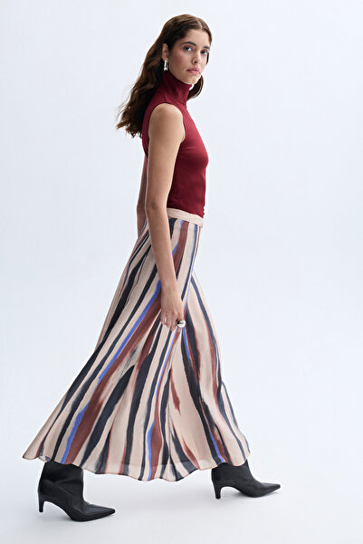 Mudo Printed Midi Skirt