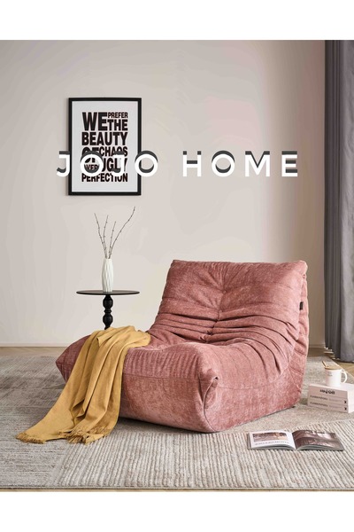 JOJO HOME Fotoliu Premium Casina - HD Foam, 80 x 100 x 72, Roz