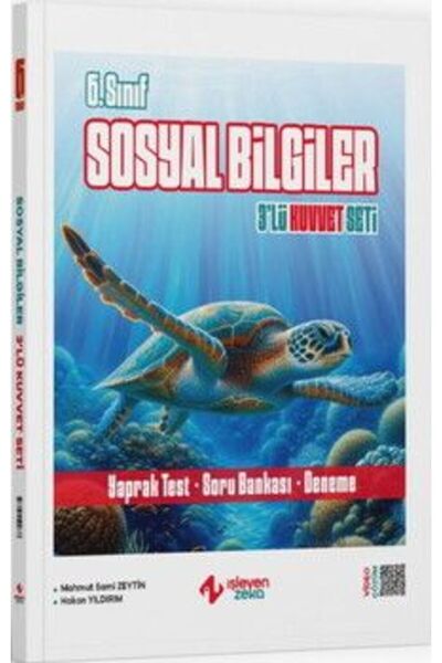 İşleyen Zeka Yayınları İşleyen Zeka 6. Sınıf Sosyal Bilgiler 3 lü Kuvvet Seri...