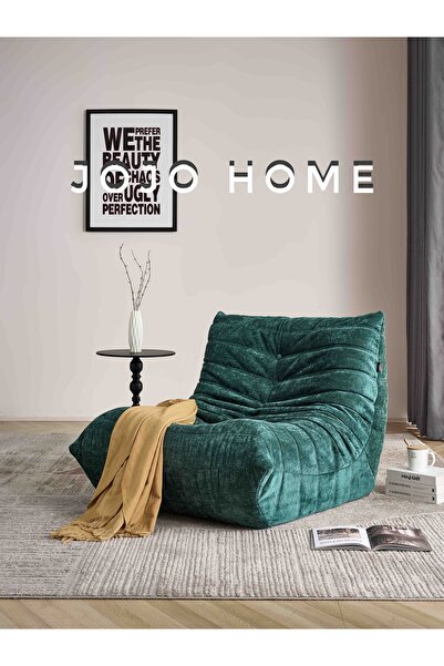 JOJO HOME Premium Armchair - HD Foam, 80 x 100 x 72, Green