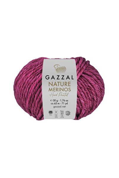 Gazzal Nature Merinos %100 Avustralya Merinos Yünü 50g / 65m Kalın Örgü İpliği
