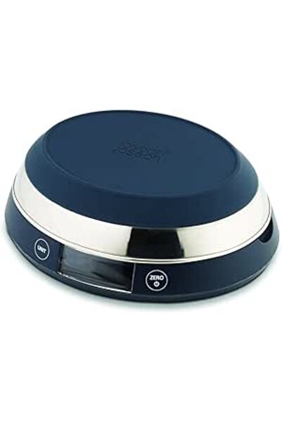 Generic ميزان جوزيف جوزيف الرقمي سويتشسكيل 40054 بغطاء قابل للعكس، رمادي