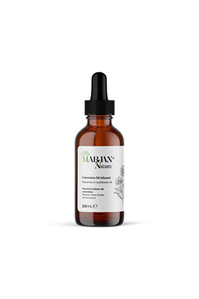 Marjan Organic Calendula Infused Oil – Herbal Extract for Skin Care