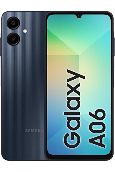 Generic سامسونج جالكسي A06 LTE، هاتف ذكي يعمل بنظام أندرويد، ثنائي الشريحة، ذاكرة وصول عشوائي (RAM) سعة 4 جيجابايت، سعة تخزين 64 جيجابايت، أسود (الإمارات العربية المتحدة)