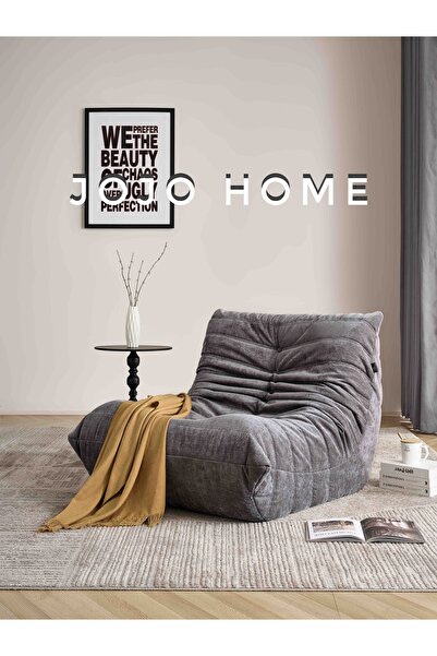 JOJO HOME Premium Armchair - HD Foam, 80 x 100 x 72, Grey
