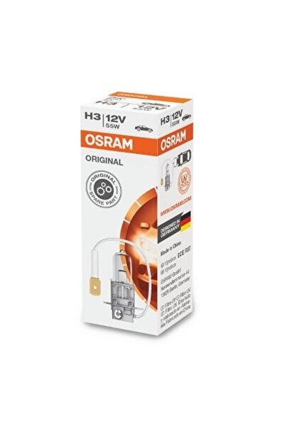 Osram Bec Auto pentru Fază Lungă, 12V, 55W, H3, 64151, Original