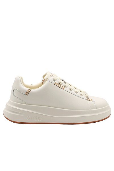 Guess Elba Erkek Beyaz Deri Sneaker FMTLBALEA12-OFFWH