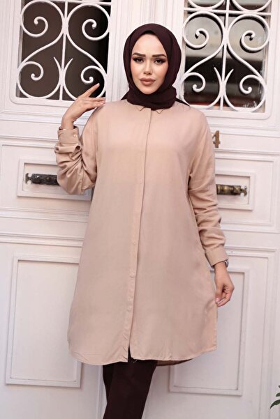 N.S NEVA STYLE Μπισκότο Τουνίκ Με Κουμπιά 11715BS