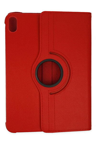 NewFace Sepetim iPad 2022 10.9 (10Th Generation) Case 360 Tablet Leather Case - Red