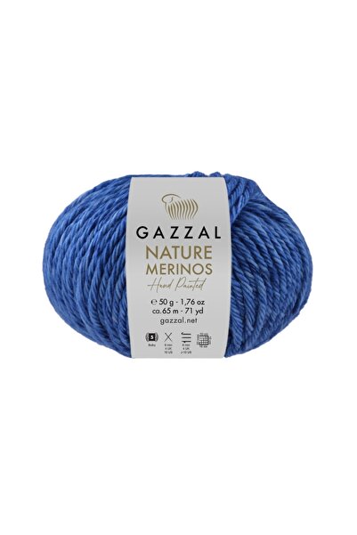 Gazzal Nature Merinos %100 Avustralya Merinos Yünü 50g / 65m Kalın Örgü İpliğ...