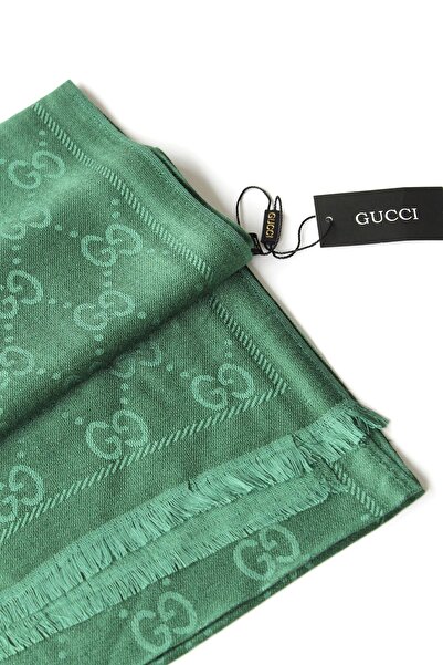 Miorel Scarfs G Desen Kaşmir İpek Şal Çift Taraflı Silk Cashmere Shawl