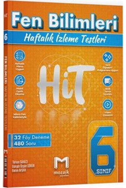 Mozaik Yayınları 6. Sınıf Fen Bilimleri HİT 32 Deneme