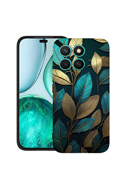 bestcase Carcasă ultra subțire TPU pentru Xiaomi 17, cu design pene aurii, 21...