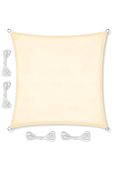 Other Velă de grădină impermeabilă pentru balcon sau terasă, bej, 4m