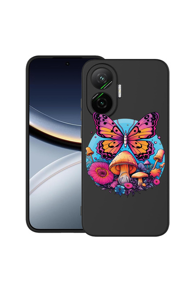 bestcase Carcasă ultra subțire TPU pentru Poco F7, Dream Colors - Fluture, 20...