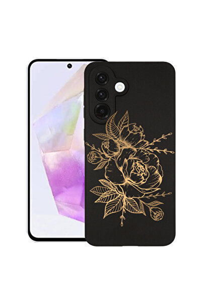 bestcase Ултра тънък TPU матов калъф за Samsung Galaxy S25 FE, цвят Golden Ro...