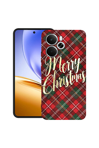 bestcase Carcasă ultra subțire TPU Mat pentru Realme 14T, Crăciun fericit, 20...