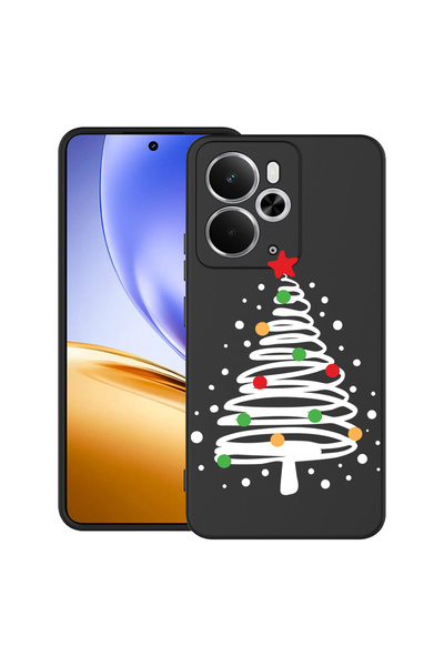 bestcase Carcasă ultra subțire TPU Mat pentru Realme 14T, Brad de Crăciun, 20...