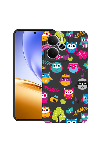 bestcase Carcasă ultra subțire TPU Mat pentru Realme 14T, Owl, 2052006 B 43