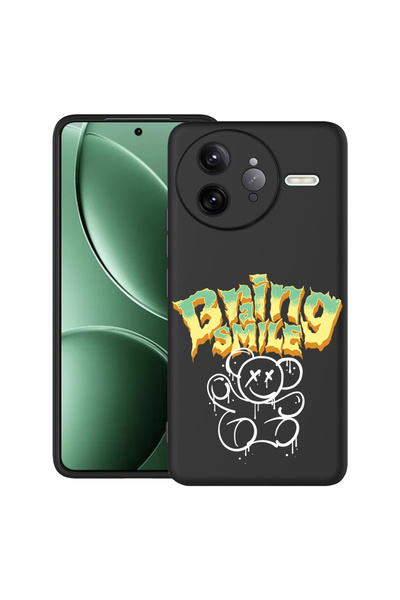 bestcase Carcasă ultra subțire TPU pentru Poco F7 Ultra, zâmbet de ursuleț de...