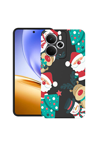 bestcase Carcasă ultra subțire TPU pentru Realme 14 5G, cu design de Crăciun,...