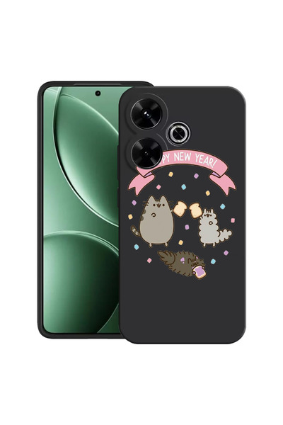 bestcase Carcasă ultra subțire TPU mat pentru Xiaomi Redmi 13x, An Nou Ferici...