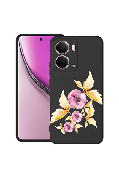 bestcase Carcasă ultra subțire TPU Mat pentru Realme P3, flori pastelate, 205...