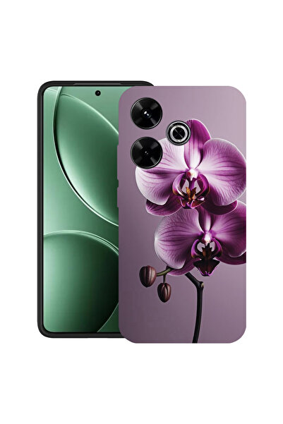 bestcase Carcasă ultra subțire TPU Mat pentru Xiaomi Redmi 13x, roz orhidee, ...