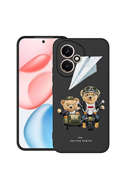 bestcase Carcasă ultra subțire din TPU pentru Honor 400, Teddy On The Road, 2...