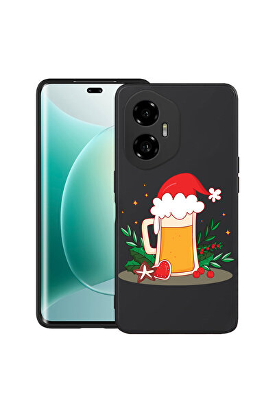 bestcase Carcasă ultra subțire TPU pentru Honor 300, culoarea berii de Crăciu...