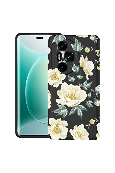 bestcase Carcasă ultra subțire TPU pentru Honor 300 Pro / 300 Ultra, flori, 2...
