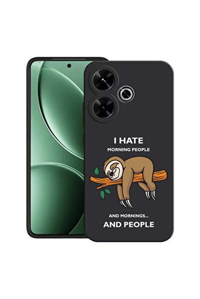 bestcase Θήκη TPU εξαιρετικά λεπτή για Xiaomi Redmi 13x, I Hate Morning, 2052...
