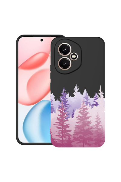 bestcase Θήκη TPU εξαιρετικά λεπτή για Honor 400, Πρωινά φώτα στο δάσος, 2060...