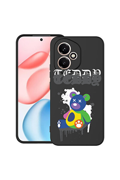 bestcase Carcasă ultra subțire TPU pentru Honor 400, culori pastelate cu ursu...