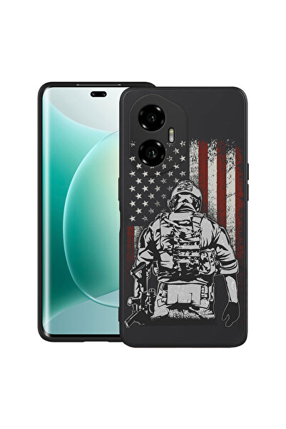 bestcase Carcasă ultra subțire TPU pentru Honor 300, American Soldier, 205201...