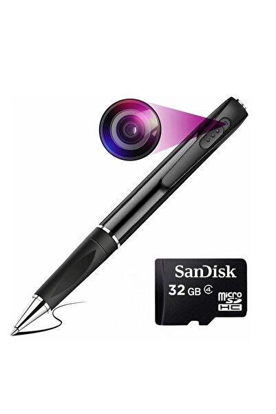 SINZO Pix cu camera ascunsa 1080P HD tip spion si microfon incorporat, card 32GB inclus