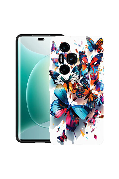 bestcase Carcasă ultra subțire TPU pentru Honor 300 Pro / 300 Ultra, fluturi ...